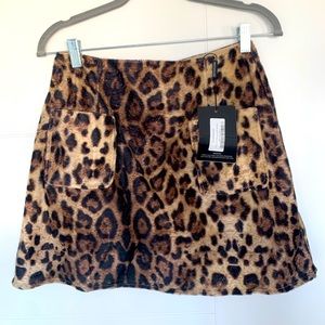 Cheetah Skirt New w/ Tags